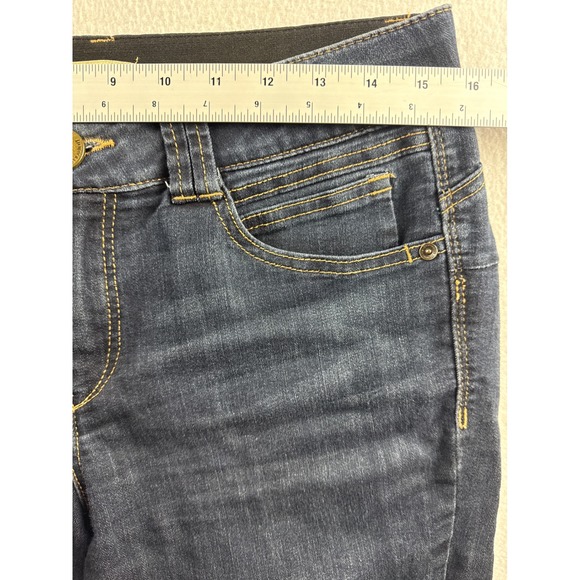 Democracy Ab Solution Skinny Jeans Womens 8 Dark Wash Blue Denim B226ADSM - Picture 7 of 8